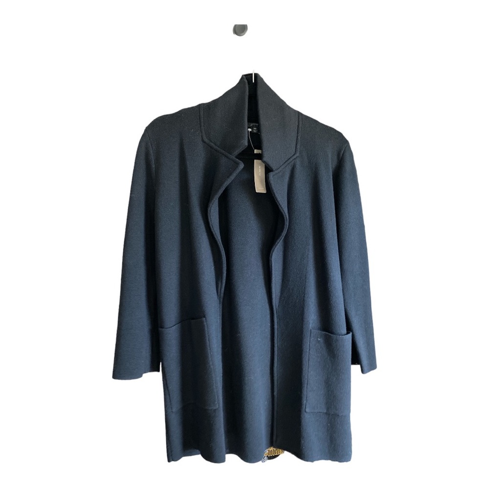 J Crew women’s 3/4 length wool blend jacket size XS